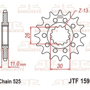 Kit de lant D.I.D Chain - Argintiu lant 525 VX, X-Ring, pinion fata JT, foaie spate JT pentru YAMAHA Tracer 9 2021-2026 - Img 3