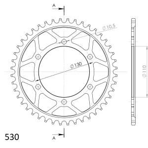 Kit de lant D.I.D Chain - Argintiu lant 530 ZVM-X, X-Ring, pinion fata JT cauciucat, foaie spate SUPERSPROX pentru YAMAHA FZS 1000 Fazer 2001-2005 - Img 5
