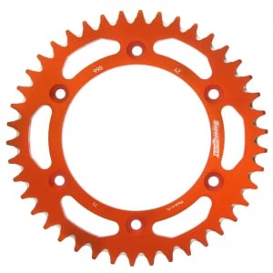 Kit de lant D.I.D Chain - Auriu lant 520 VX, X-Ring, pinion fata JT cauciucat, aluminiu foaie spate SUPERSPROX pentru KTM LC4 640 Supermoto 1999-2006 - Img 4