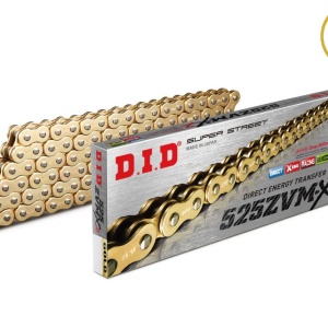 Kit de lant D.I.D Chain - Auriu lant 525 ZVM-X, X-Ring, pinion fata JT, foaie spate JT pentru DUCATI Paul Smart 1000 2006