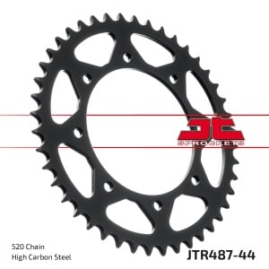 Kit de lant EK - Argintiu lant 520 SRO, O-ring, pinion fata JT cauciucat, foaie spate JT pentru KAWASAKI KLE 500 (<2007) 1991-1996 - Img 6