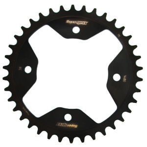 Kit de lant EK - Argintiu lant 520 SRO, O-ring, pinion fata SUPERSPROX, foaie spate SUPERSPROX pentru ATV POLARIS Outlaw 525 2008-2009 - Img 3
