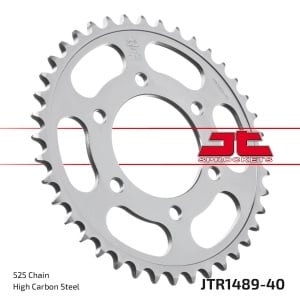 Kit de lant EK - Argintiu lant 525 SRX, X-Ring, pinion fata JT cauciucat, foaie spate JT pentru KAWASAKI ZX-6R 636 Ninja (<2006) 2002 - Img 6