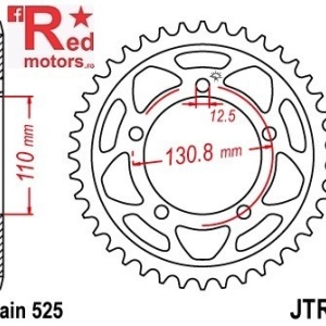 Kit lant DID GOLD X-Ring SUPERSTREET 525 ZVM-X pentru BMW S1000 RR Sport 2010 - Img 3