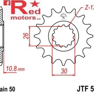 Kit lant DID GOLD X-Ring SUPERSTREET 530 ZVM-X pentru Yamaha XJR1300 (5EA) 1999-2001 - Img 2
