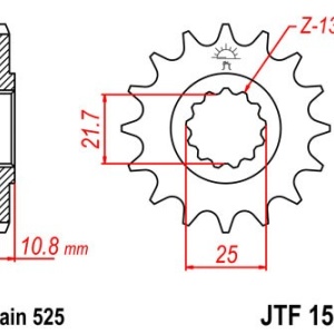 Kit lant DID pentru Yamaha YZF-R6 2006-2016 - Img 2