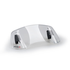 Multiadjustable visor PUIG 2.0 20763H fixed by screws smoke