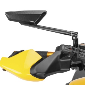 Oglinda retrovizoare PUIG HYPERNAKED 9883N Negru right (including adapter kit)