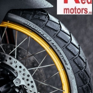 Set anvelope/cauciucuri moto Michelin Anakee Adventure 2 M+S 110/80R19 TL/TT 59V Front + 150/70R17 TL/TT 69V Rear - Img 3