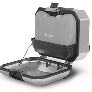 Set complet de 36L / 36L cutii laterale de aluminium SHAD TERRA, incluzand kit montaj SHAD HONDA NC 750 X - Img 3