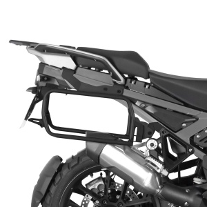 Set complet de cutii laterale de aluminiu, SHAD TERRA, 36L / 47L, incluzand kit de montaj SHAD BMW R 1300 GS Adventure - Img 2