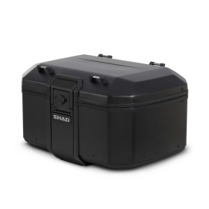 Set of SHAD TERRA TR40 adventure saddlebags and SHAD TERRA aluminium top case TR55 PURE BLACK, including mounting kit SHAD SUZUKI V-STROM 800 DE - Img 2