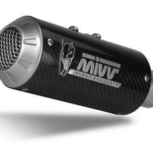 Sistem de evacuare complet 2x1 MIVV MK3 K.044.SM3C Carbon