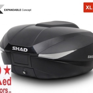 Top case SHAD SH58X Carbon (expandable concept) with PREMIUM lock - Img 3