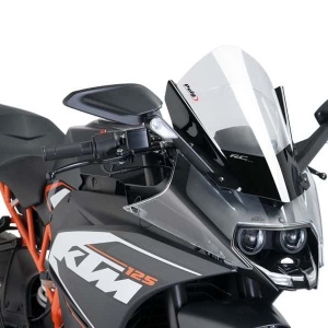 Windscreen PUIG RACING 7004W transparent