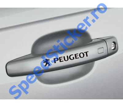 Set 4 buc Stickere Manere Peugeot