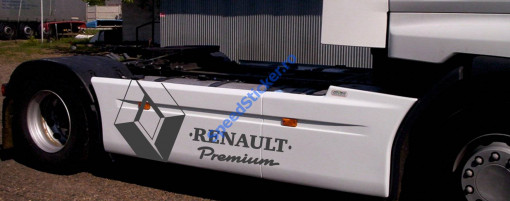 Set Stickere Parabiciclisti Spoilere Renault Premium