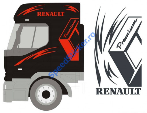 Set stickere Renault
