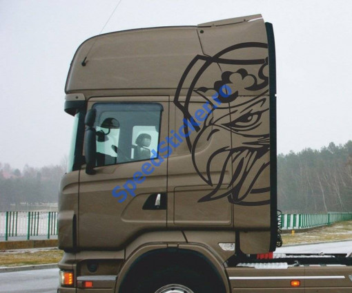 Set stickere Sigle Scania Gigant Grifoni 2 buc