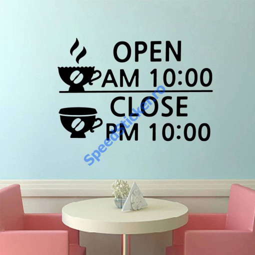 Sticker Vitrina Program 50 cm
