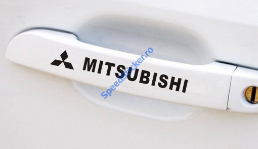 Set 4 buc Stickere Manere Mitsubishi