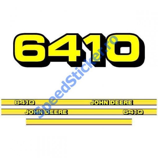 Set Stickere Autocolante John Deere 6410