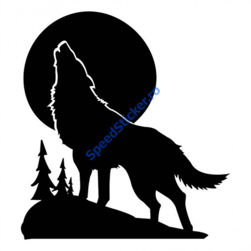 Sticker Auto Lup-Luna