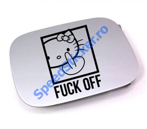 Sticker Capac Rezervor Hello Kitty