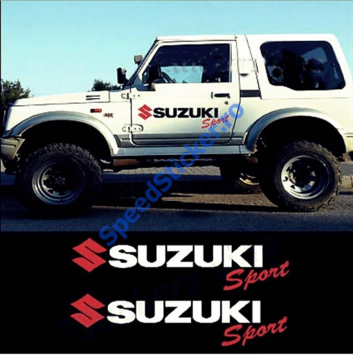 Set 2 buc Stickere Suzuki Sport 60 cm