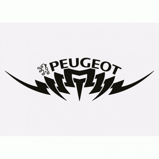 Sticker Capota sau Luneta Peugeot