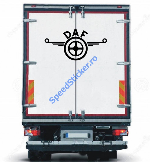 Sticker remorca/semiremorca DAF