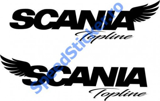 Set 2 buc Stickere Scania Topline 60 cm
