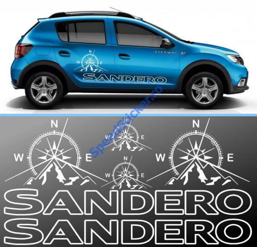 Set Stickere Dacia Sandero Adventure