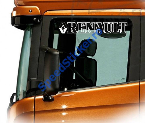 Set stickere geamuri laterale Renault