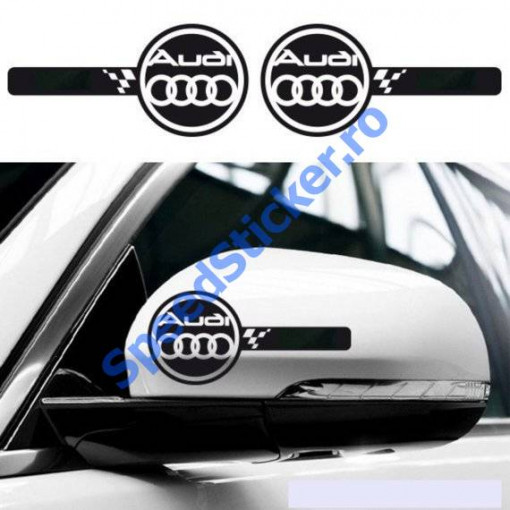 Set Stickere Oglinzi Audi