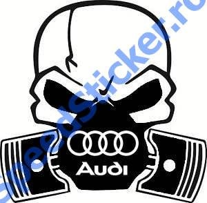 Sticker Audi Emision