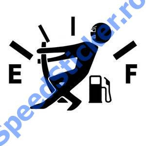 Sticker Capac Rezervor Empty Fuel