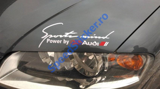 Sticker capota Audi Sports Mind