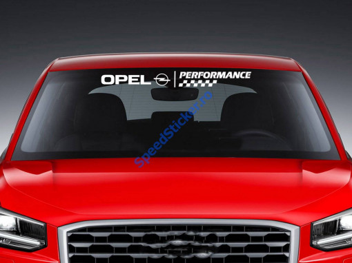 Sticker parbriz Opel Performance