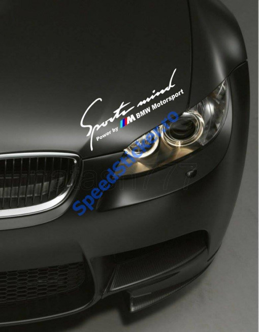 Sticker Sports Mind BMW