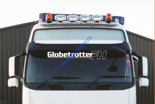 Autocolant Sticker Parbriz Volvo Globetrotter FH