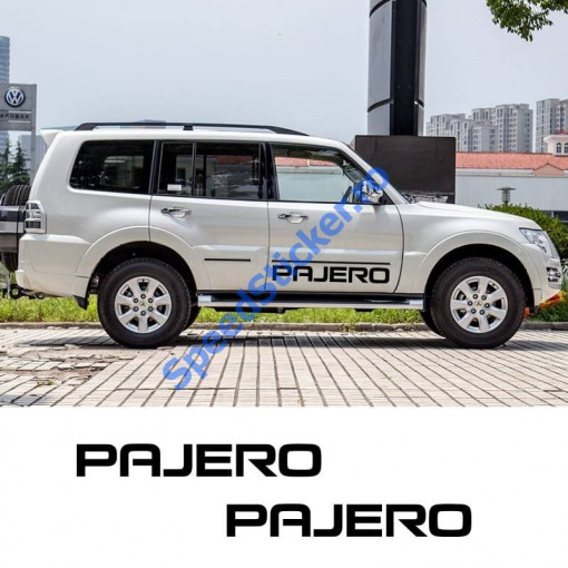 Set 2 buc Stickere Autocolante Mitsubishi Pajero 80 cm