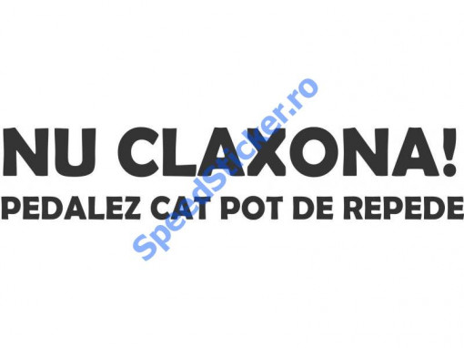 Sticker Nu Claxona