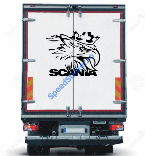 Sticker remorca/semiremorca Scania