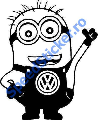 Sticker Volkswagen Minion