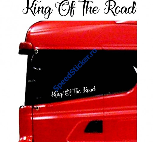 Set Stickere Geamuri King of The Road