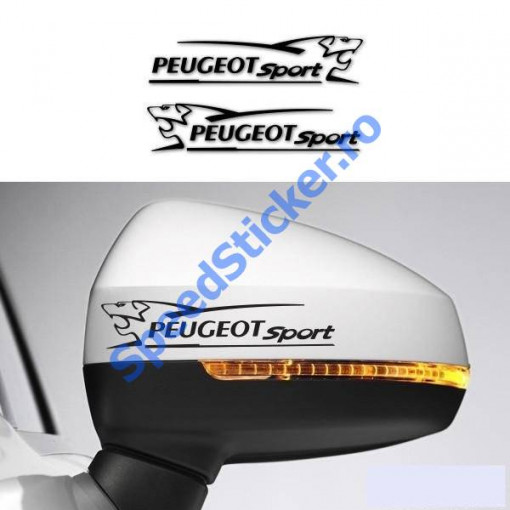 Set Stickere Oglinzi Peugeot