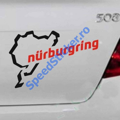 Sticker Harta circuit Nurburgring