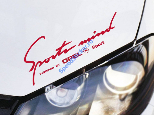 Sticker Sports Mind Opel