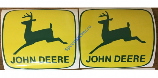 Set 2 buc stickere John Deere 25 cm